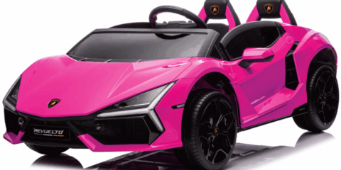 lamborghini ride on car 24V pink